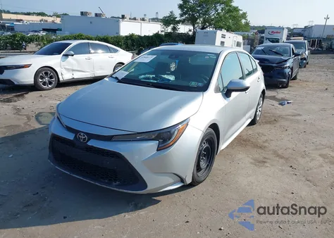 2020 Toyota Corolla Le from USA, damaged, VIN 5YFEPRAEXLP045683